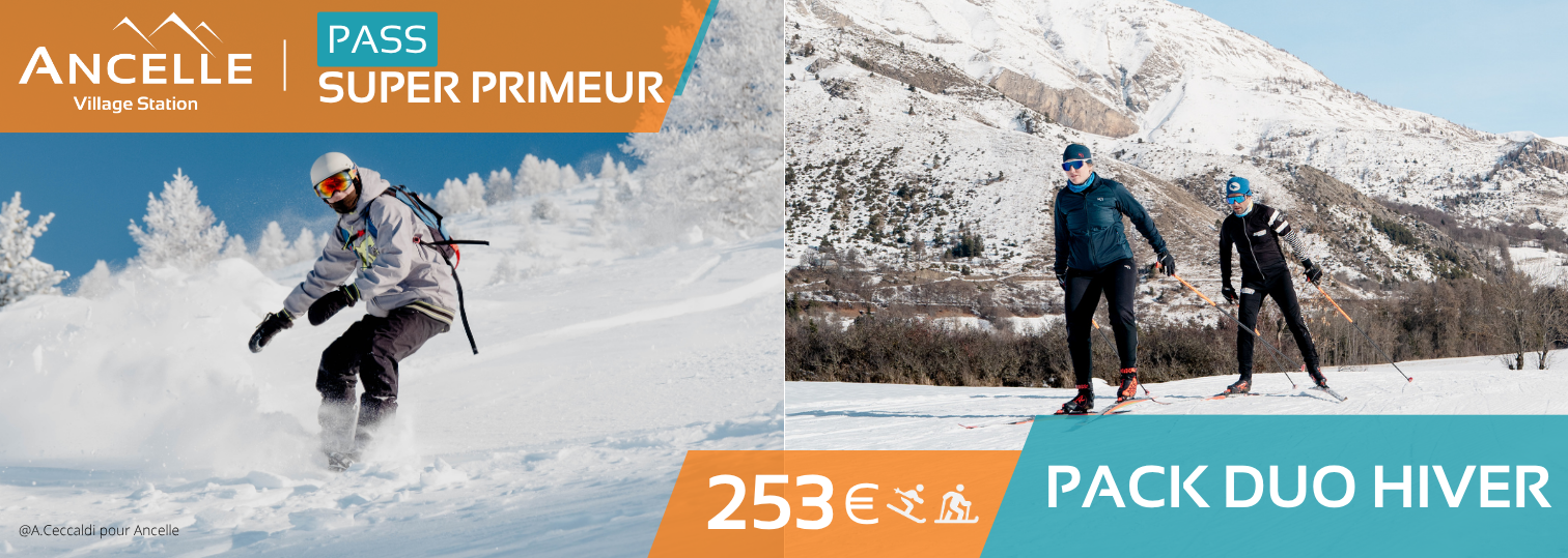 Pass super primeur Ancelle 2026-2027