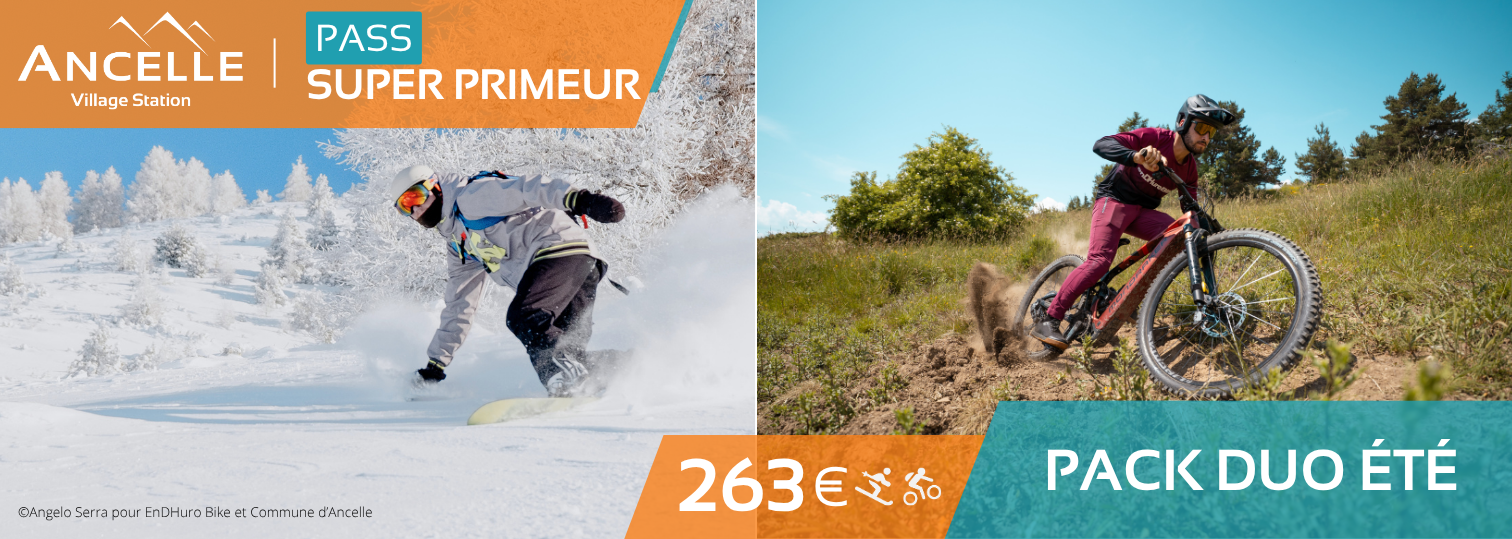 Pass super primeur Ancelle 2026-2027