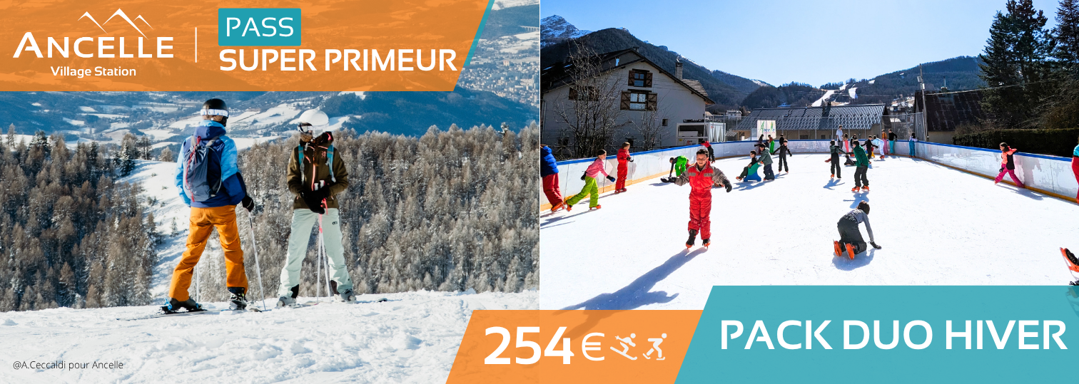 Pass super primeur Ancelle 2026-2027