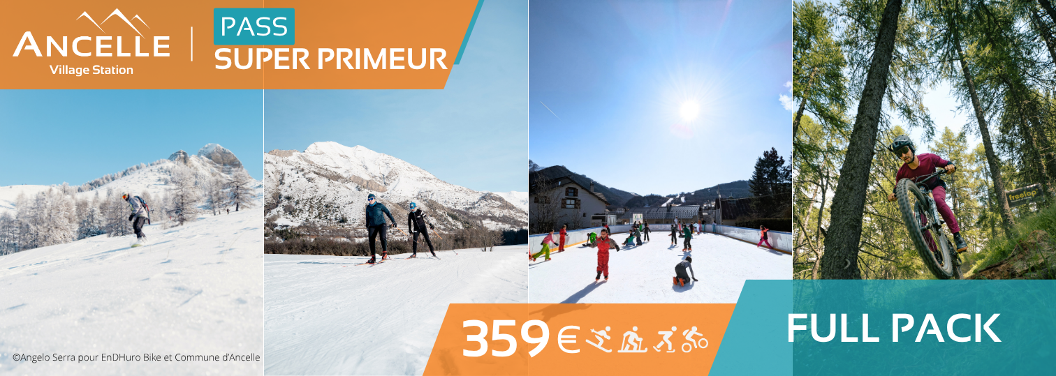 Pass super primeur Ancelle 2026-2027